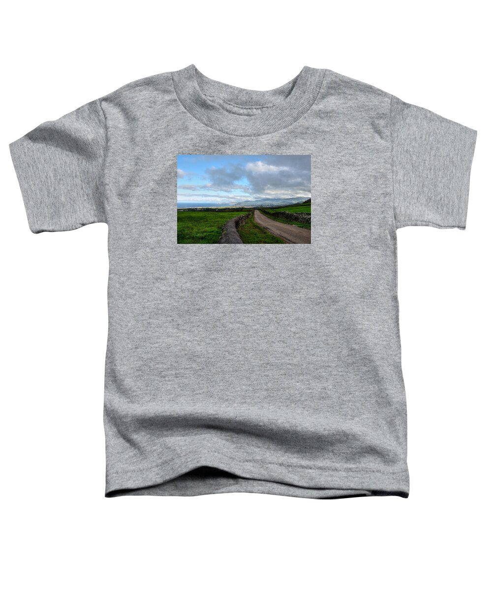 Acores Toddler T-Shirt featuring the photograph Landscapes-21 by Joseph Amaral