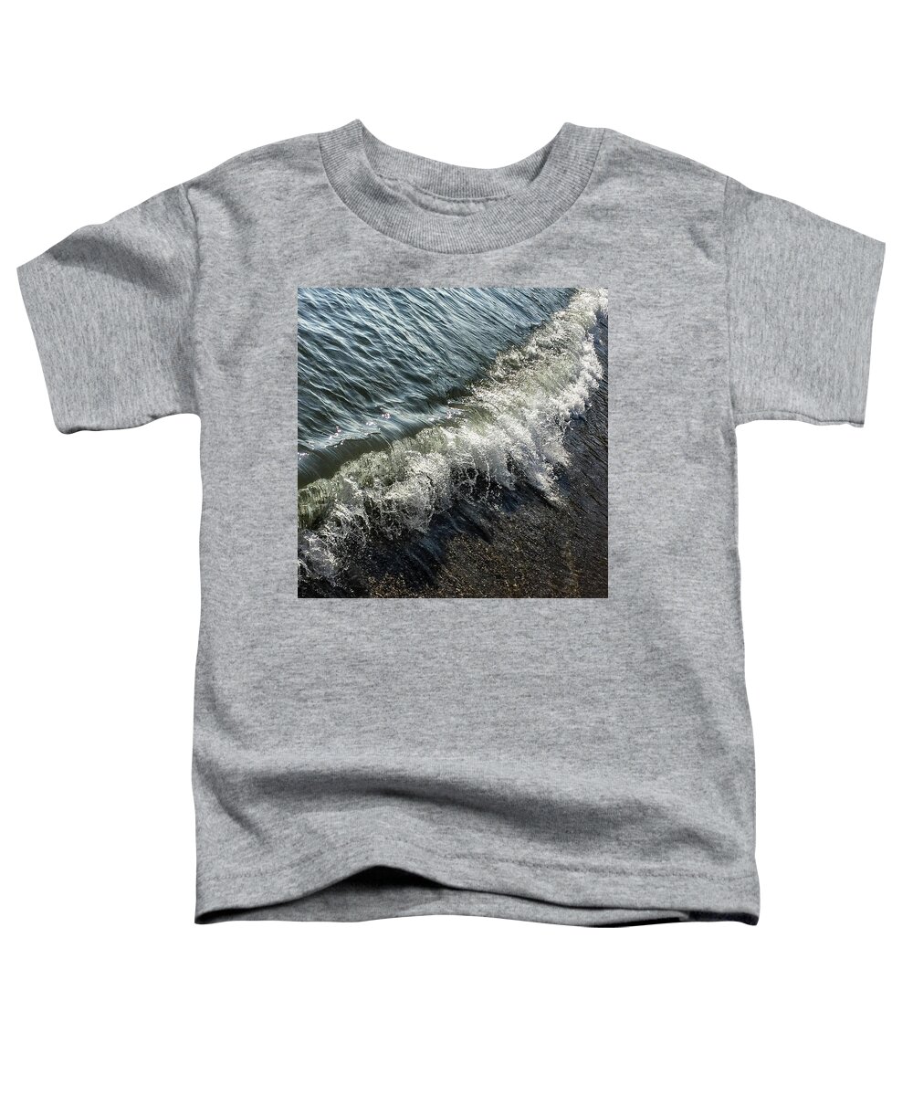 Lake Toddler T-Shirt featuring the photograph Lap by Terri Hart-Ellis
