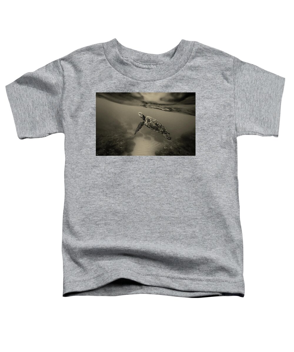 Turtle Toddler T-Shirt featuring the photograph Life Underwater by Mountain Dreams