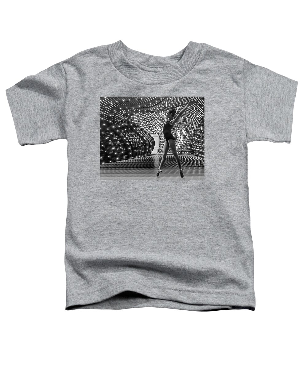 Dance Toddler T-Shirt featuring the photograph Light Dance by Alan Raasch