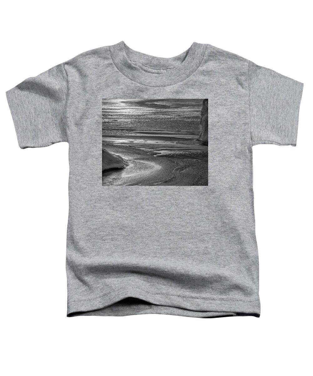 Green Bay Toddler T-Shirt featuring the photograph Light on Ice by John Roach