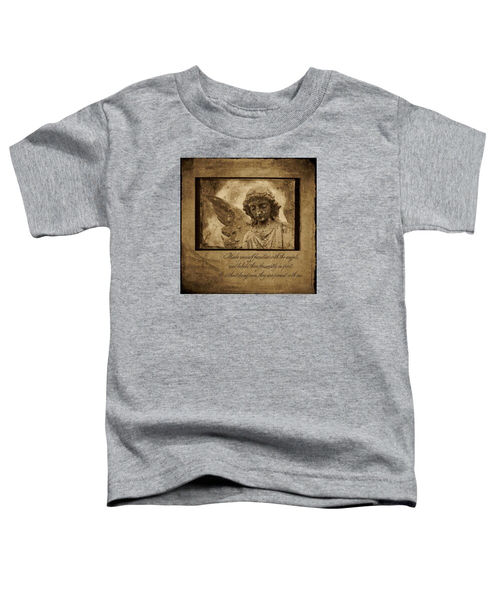 Angel Toddler T-Shirt featuring the photograph Lilliana by Jill Love