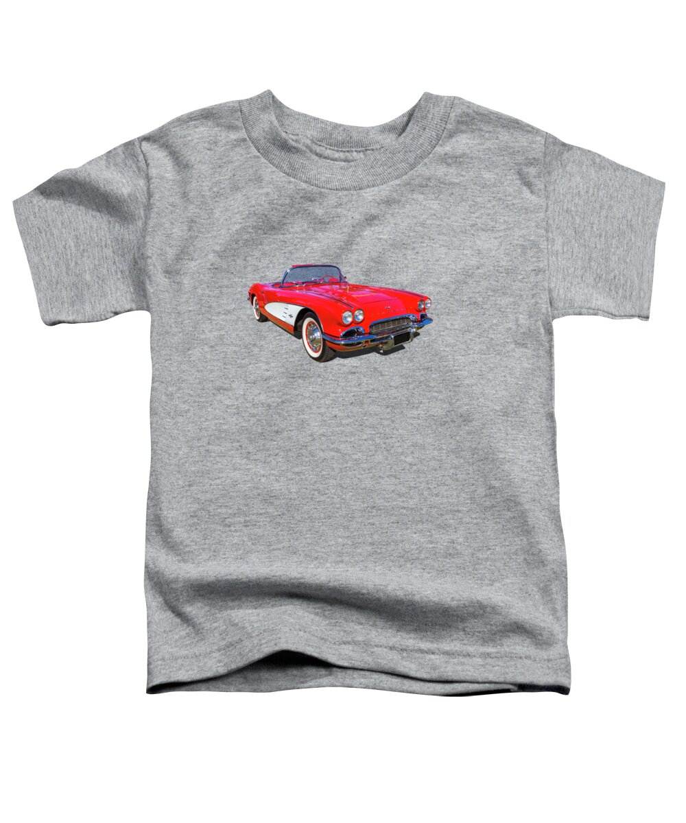 Car Toddler T-Shirt featuring the photograph Little Red 61 by Keith Hawley