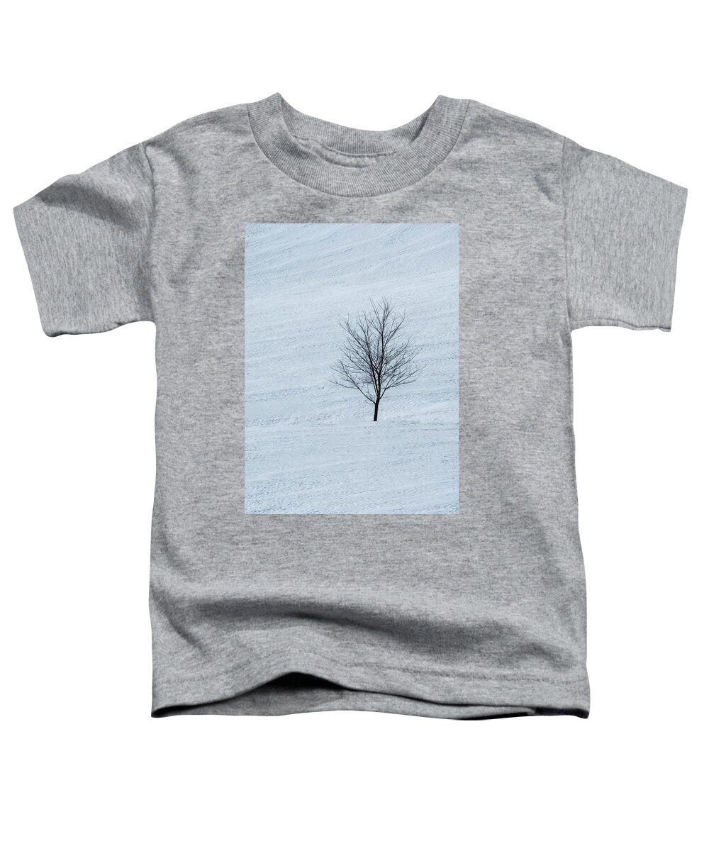 Jenne Farm Toddler T-Shirt featuring the photograph Lonely Tree by Tom Singleton