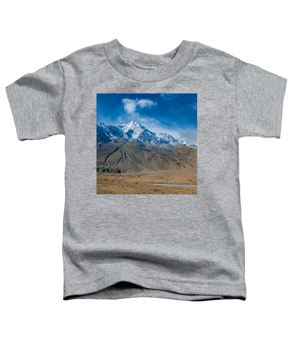  Toddler T-Shirt featuring the photograph Majestic Mountains by Aleck Cartwright