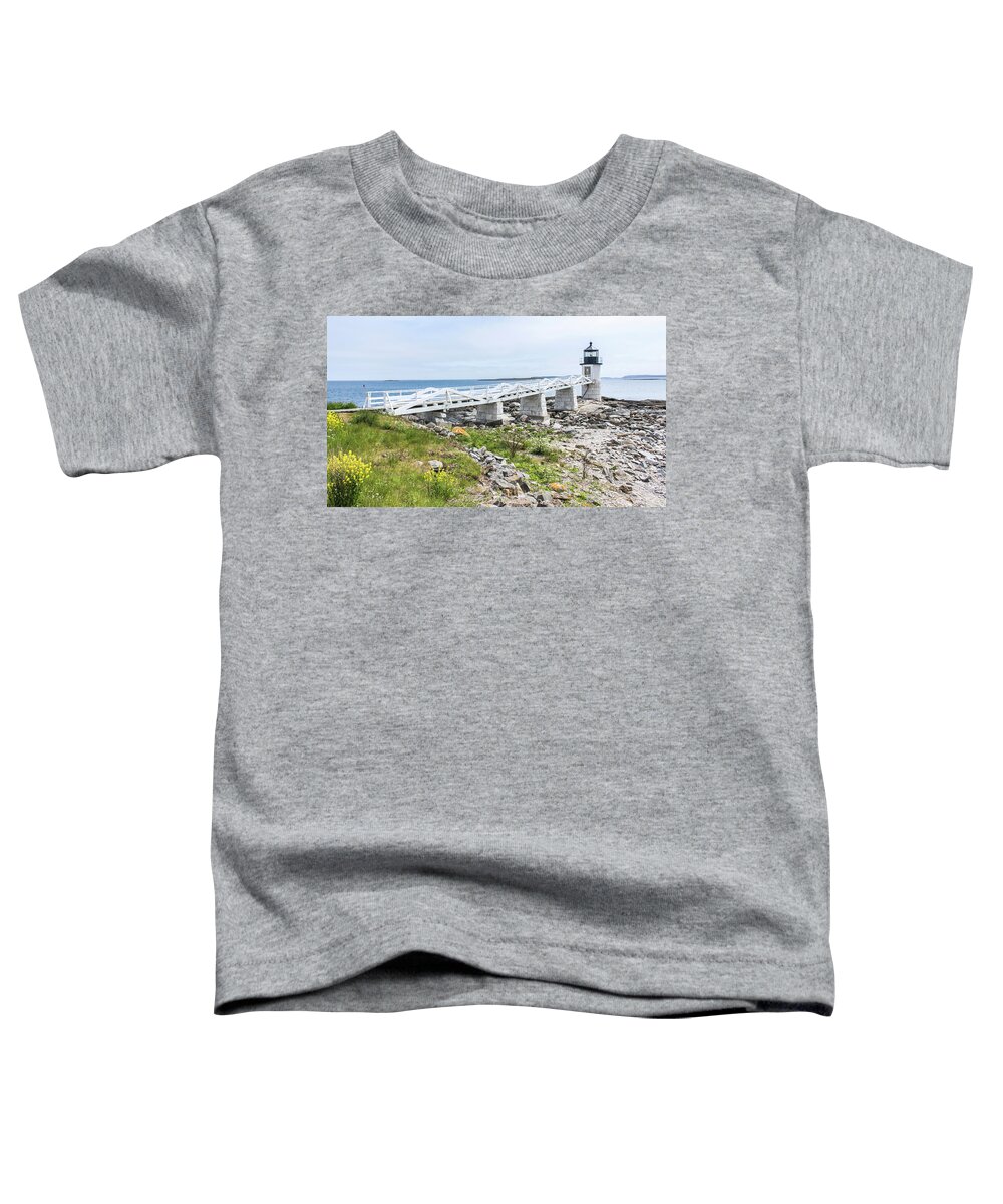 Marshall Point Lighthouse Toddler T-Shirt featuring the photograph Marshall Point Lighthouse by Holly Ross