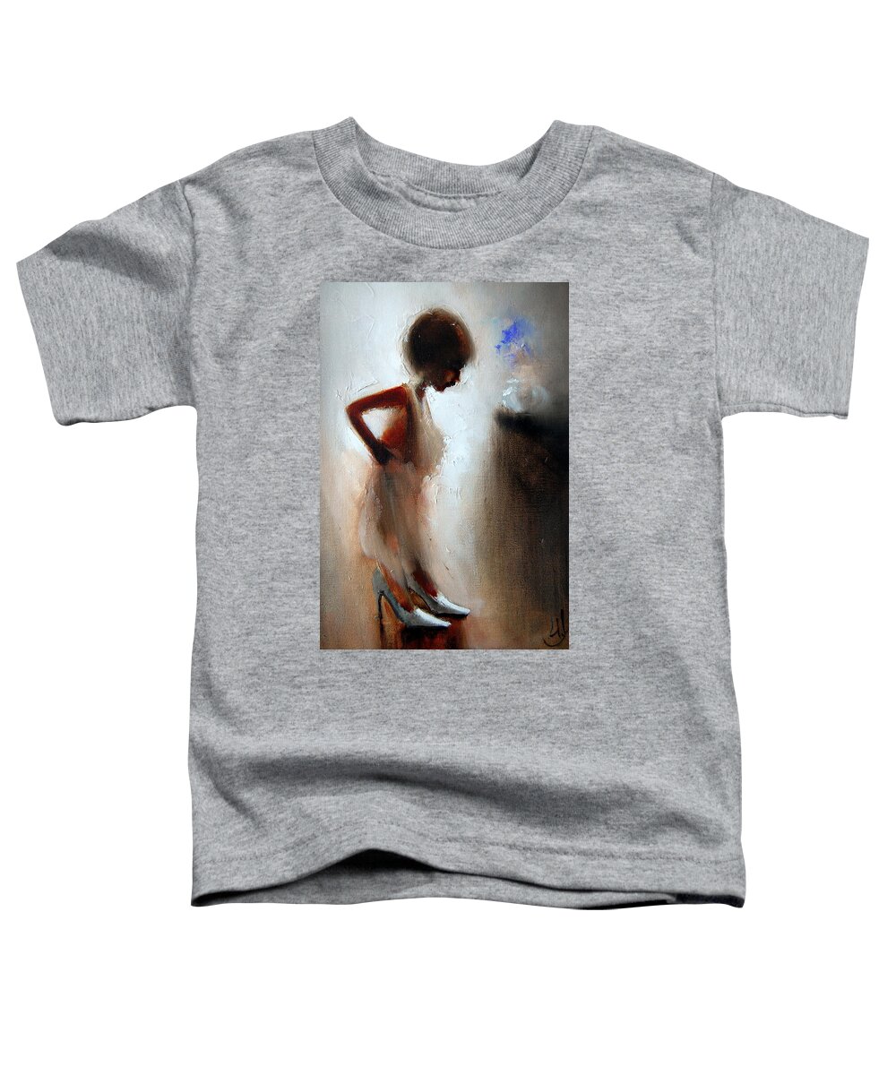 Russian Artists New Wave Toddler T-Shirt featuring the painting Masha by Igor Medvedev