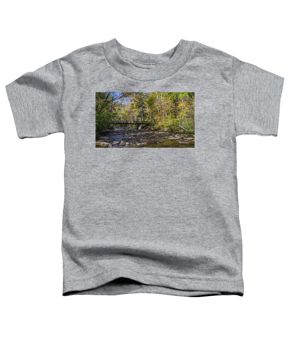 Fall Toddler T-Shirt featuring the photograph Metcalf Bottoms by Kevin Craft