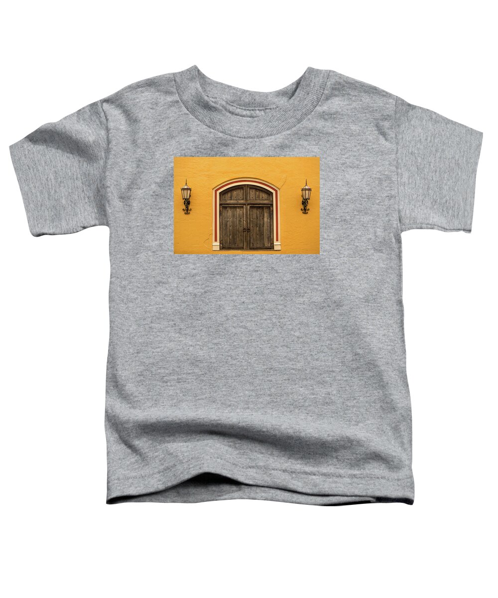 Door Toddler T-Shirt featuring the photograph Mexican Door by Don Johnson