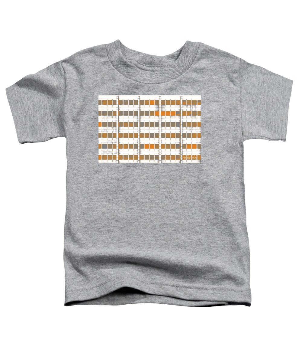 Modern Toddler T-Shirt featuring the photograph Modern Cubes Abstract 3 by Edward Fielding