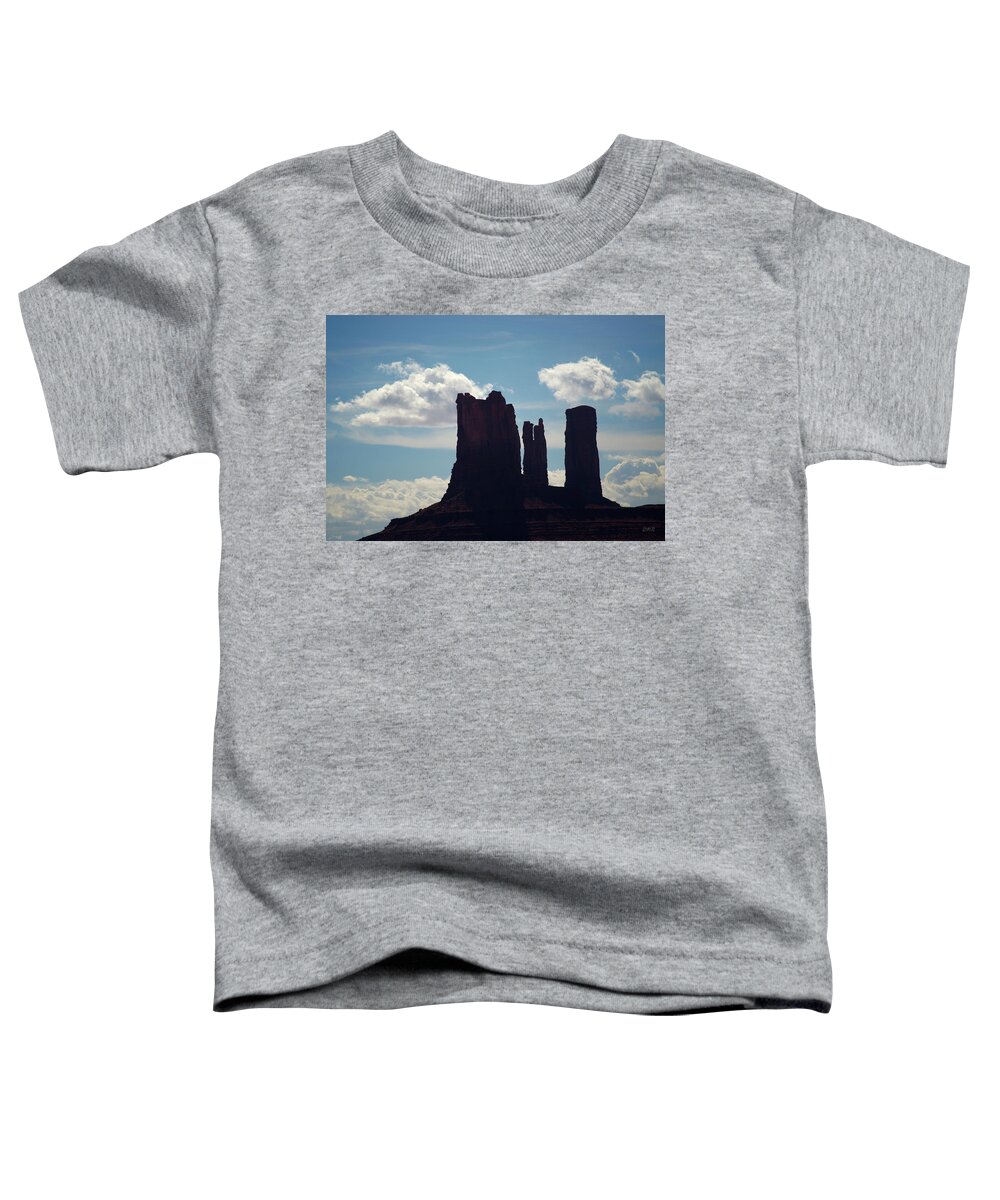 Utah Toddler T-Shirt featuring the photograph Monument Valley VII Color by David Gordon