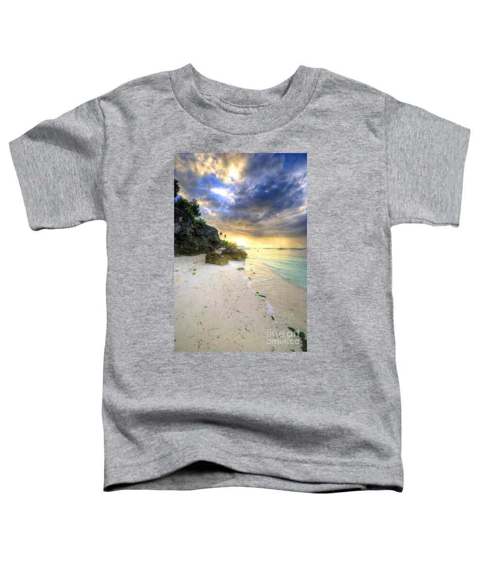 Yhun Suarez Toddler T-Shirt featuring the photograph Morning Glow by Yhun Suarez