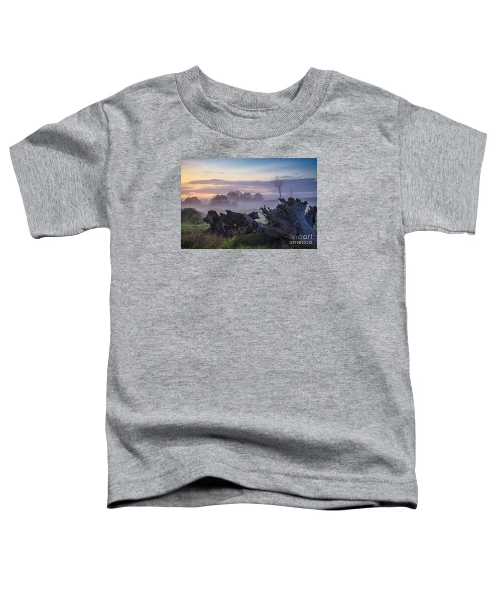 Morning Toddler T-Shirt featuring the photograph Morning mist by Sheila Smart Fine Art Photography