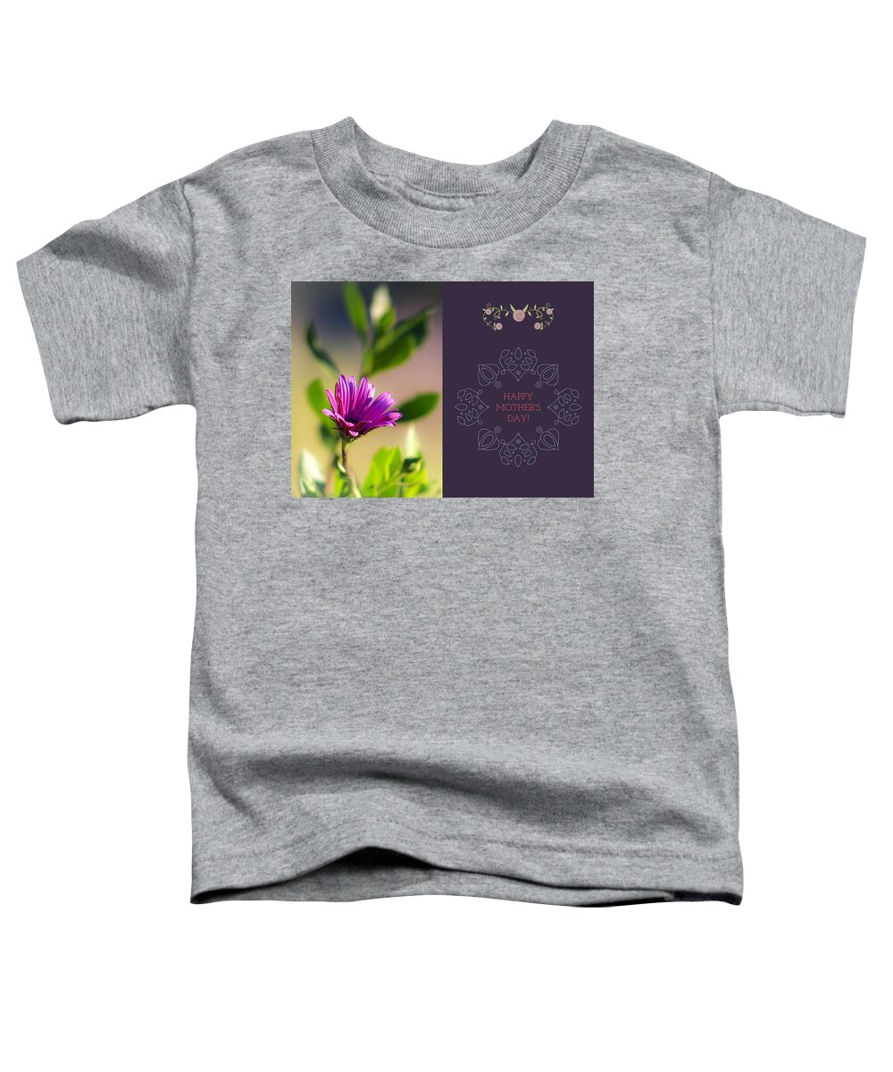 Mother's Day Toddler T-Shirt featuring the photograph Mother's Day Flower by Alison Frank
