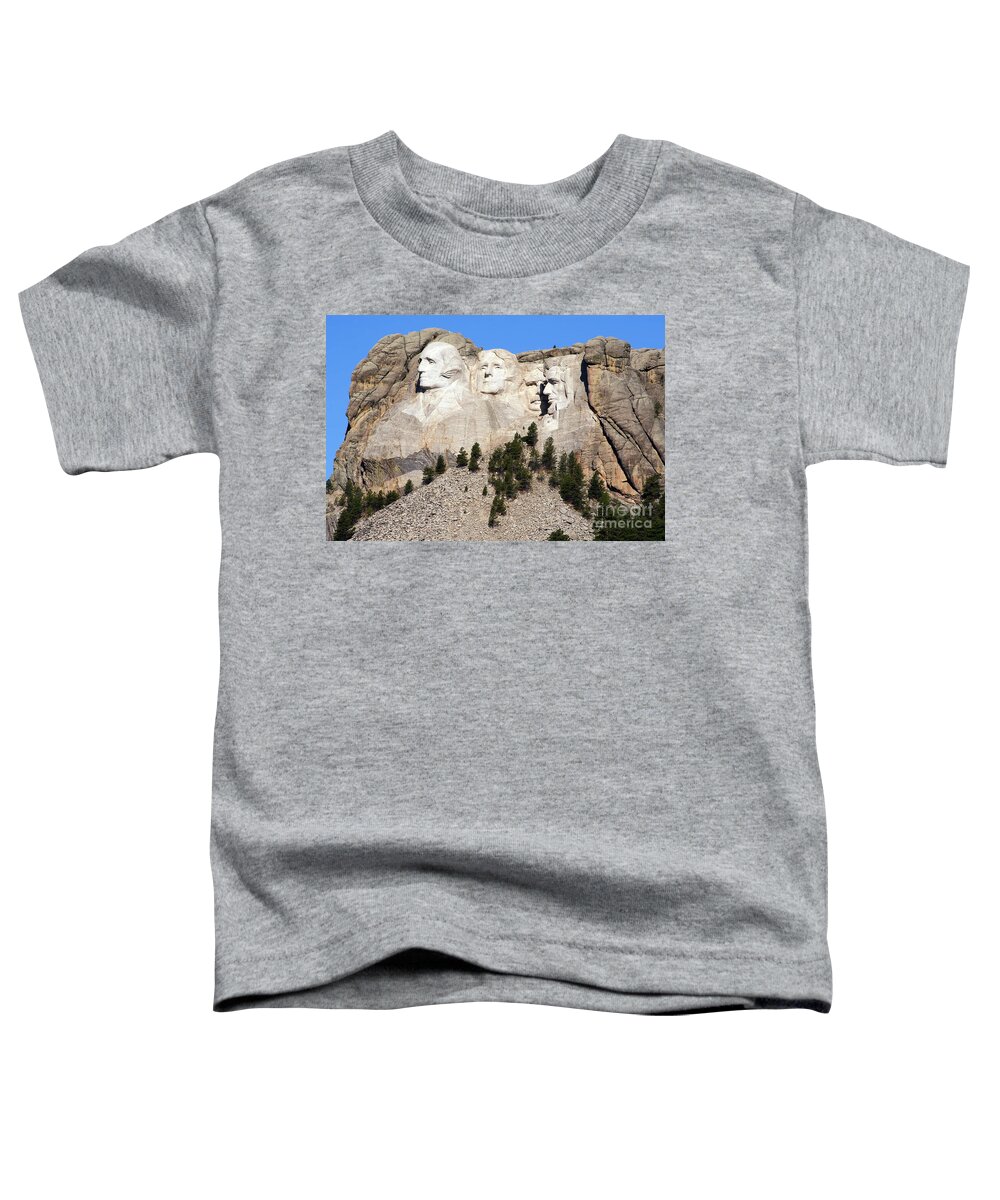 Mount Rushmore Toddler T-Shirt featuring the photograph Mount Rushmore I by Teresa Zieba