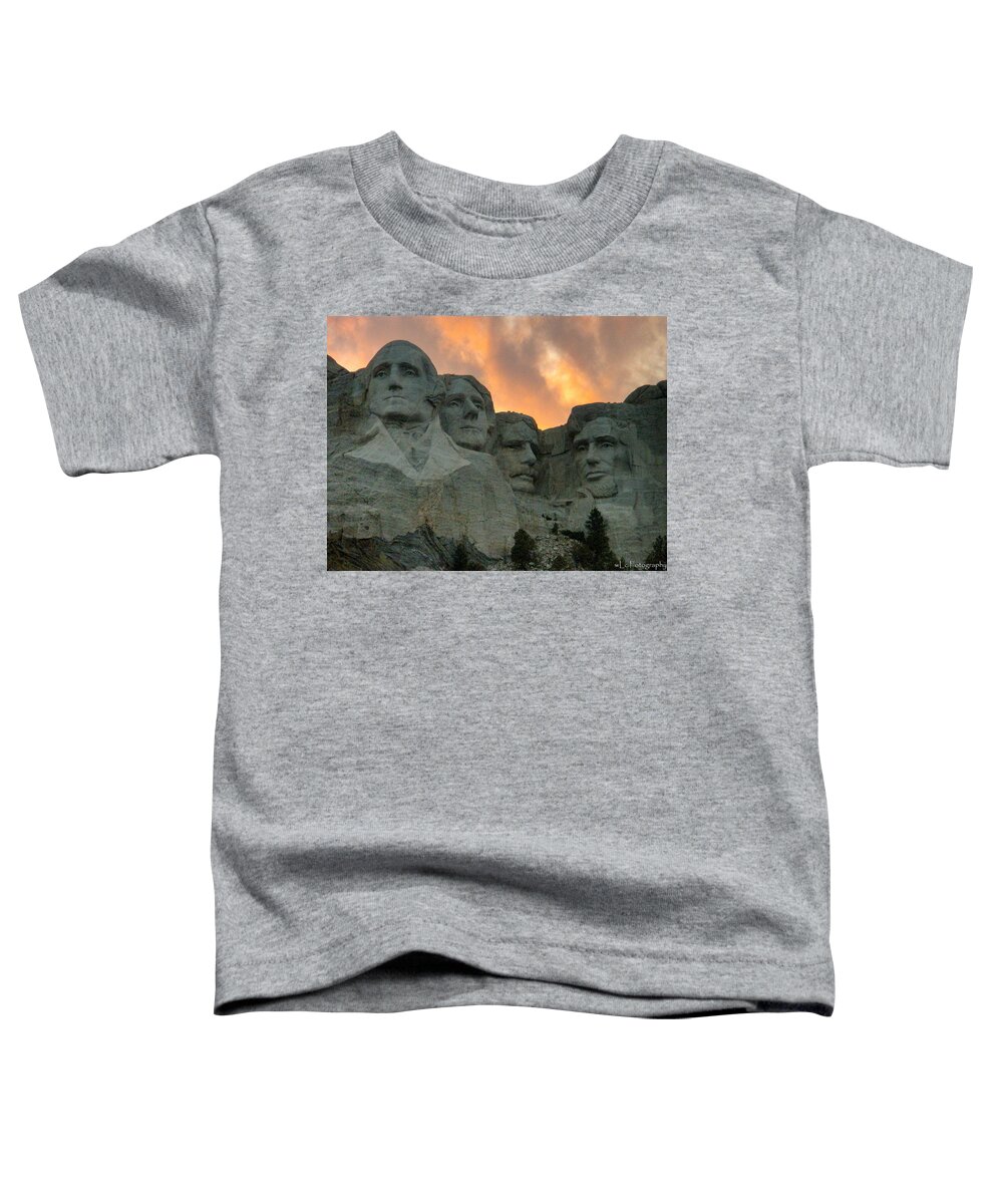 National Toddler T-Shirt featuring the photograph Mt. Rushmore by Wendy Carrington