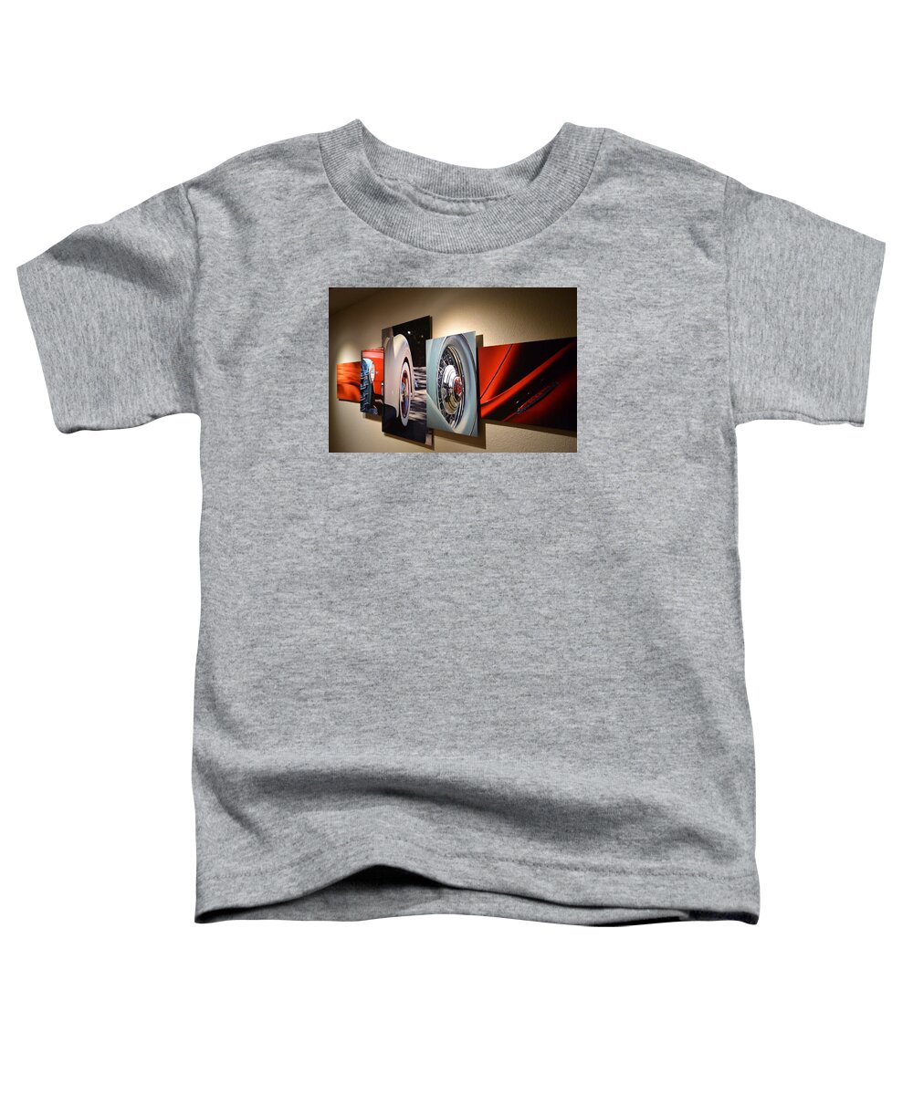  Toddler T-Shirt featuring the photograph My Art on the wall by Dean Ferreira