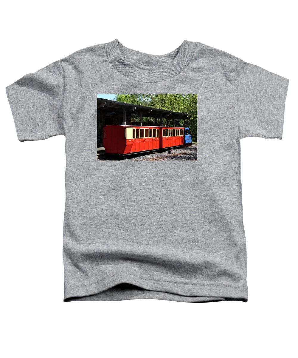 Oakfield Park Raphoe Toddler T-Shirt featuring the photograph Narrow Gauge Donegal Ireland by Eddie Barron