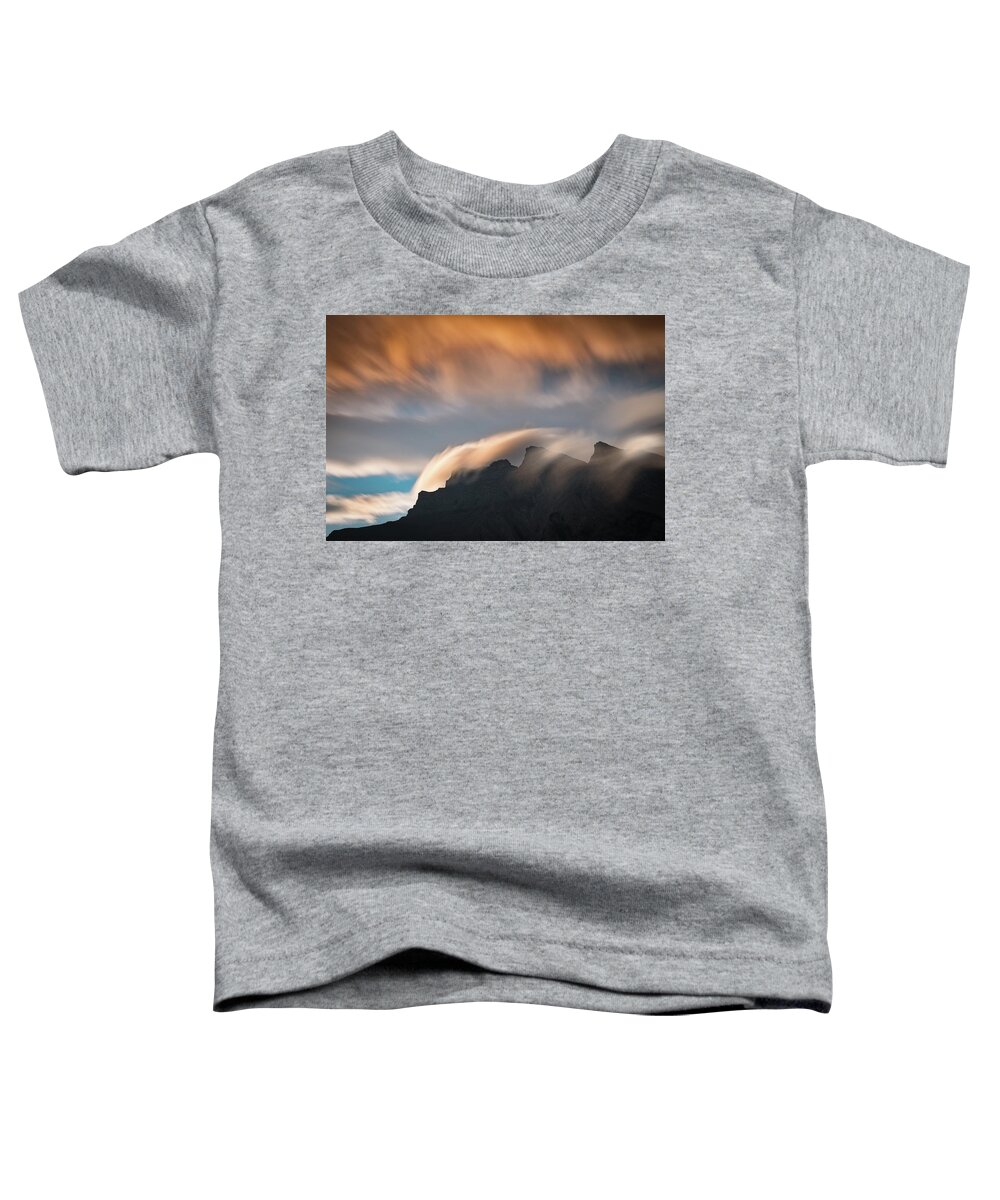 Banff Toddler T-Shirt featuring the photograph Nature's Abstract by William Lee