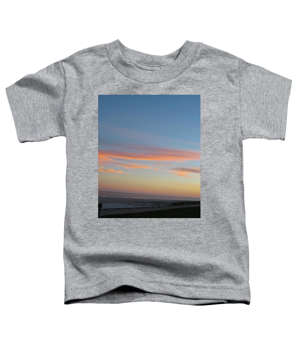 Sunset Toddler T-Shirt featuring the photograph Nautilus Sunset by Judith Lauter
