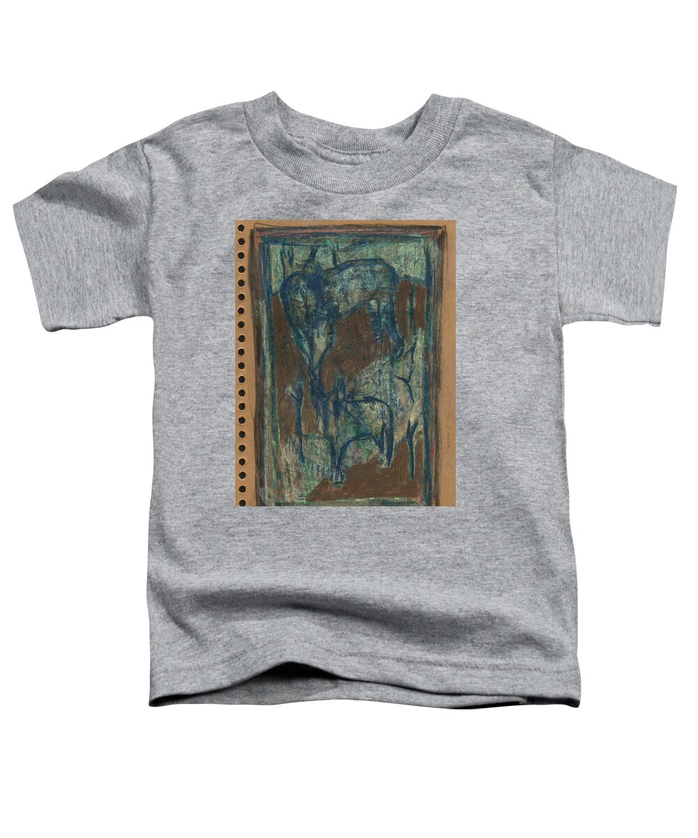 Sketch Toddler T-Shirt featuring the drawing Nb1 P41 by Edgeworth Johnstone