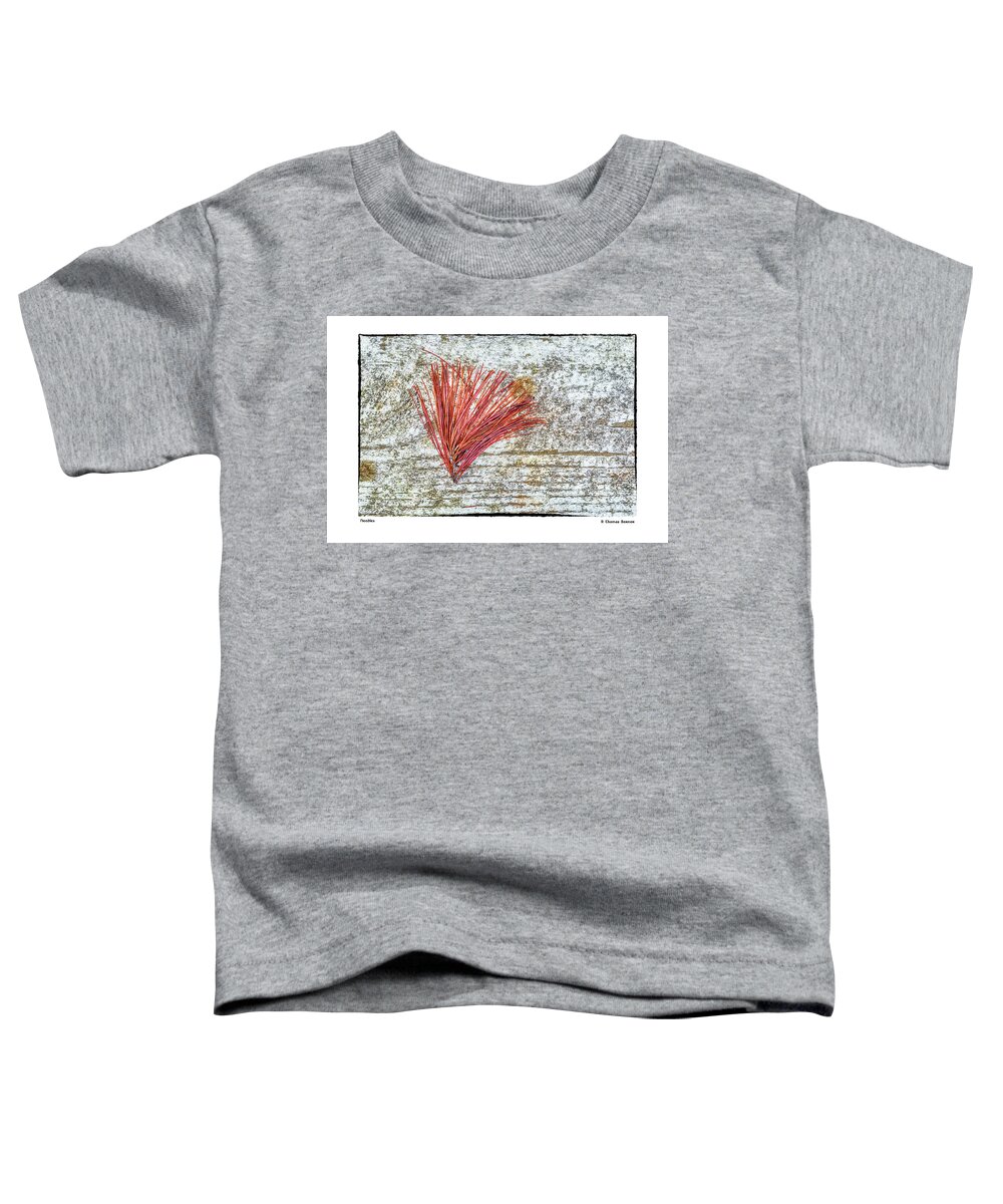 Pine Needles Toddler T-Shirt featuring the photograph Needles by R Thomas Berner