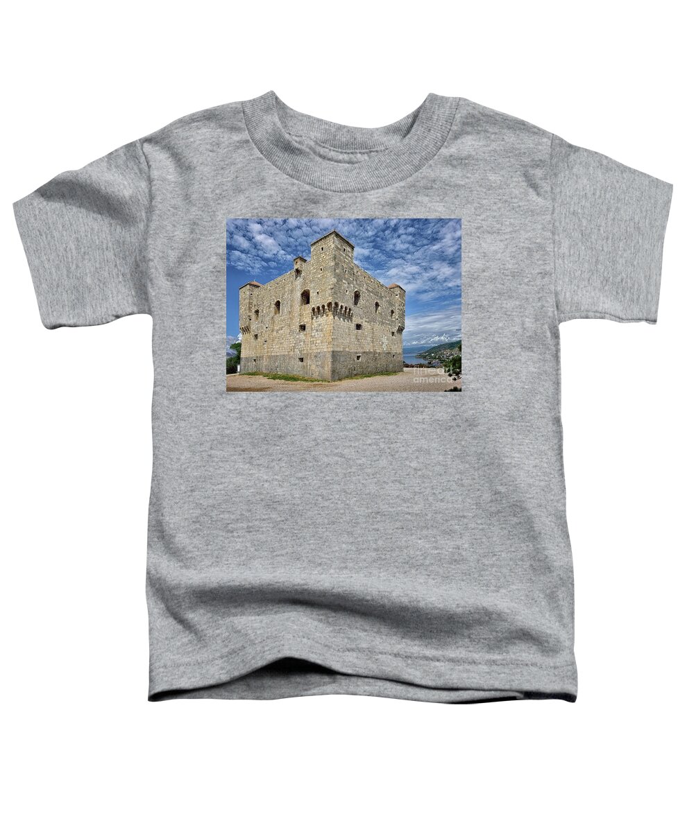 Top Artist Toddler T-Shirt featuring the photograph Nehaj Fortress by Norman Gabitzsch
