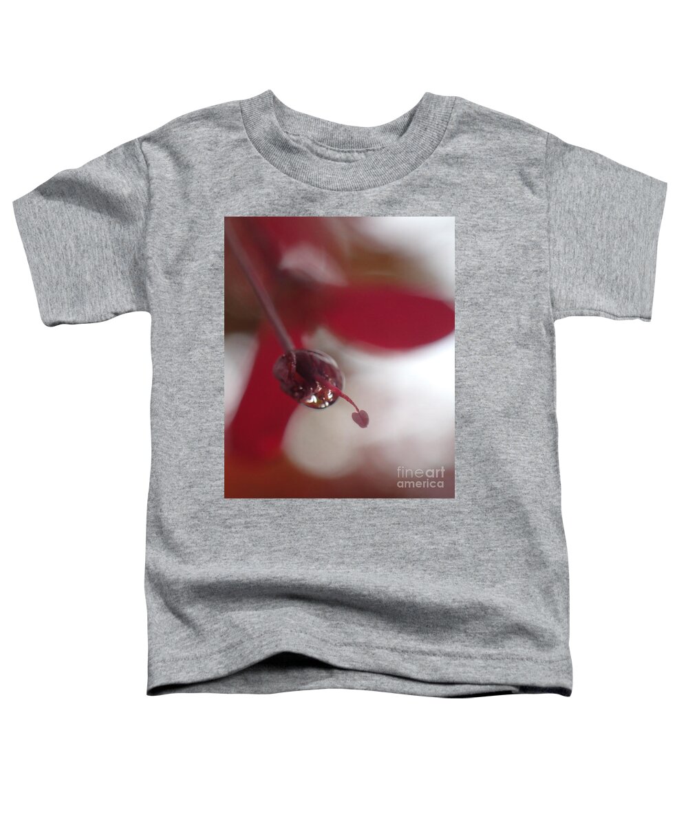 Dreamy Toddler T-Shirt featuring the photograph New Love Grows by Christina Verdgeline