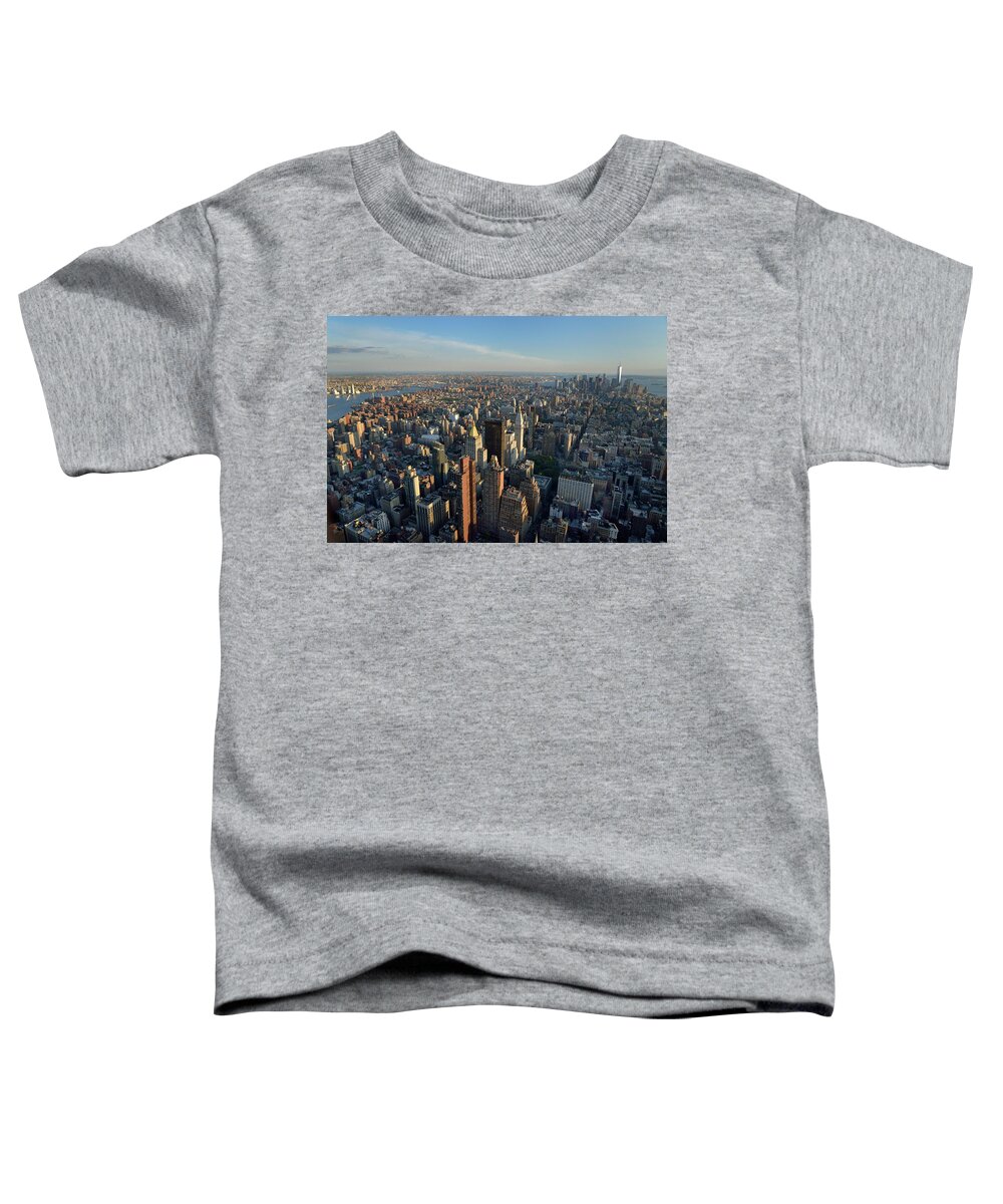 Photograph Toddler T-Shirt featuring the photograph New York, New York 27 by Ron Cline