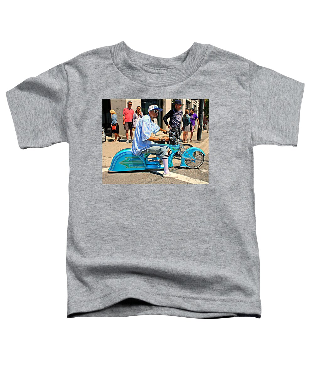 Bicycle Toddler T-Shirt featuring the photograph Nice Bike by Steve Natale