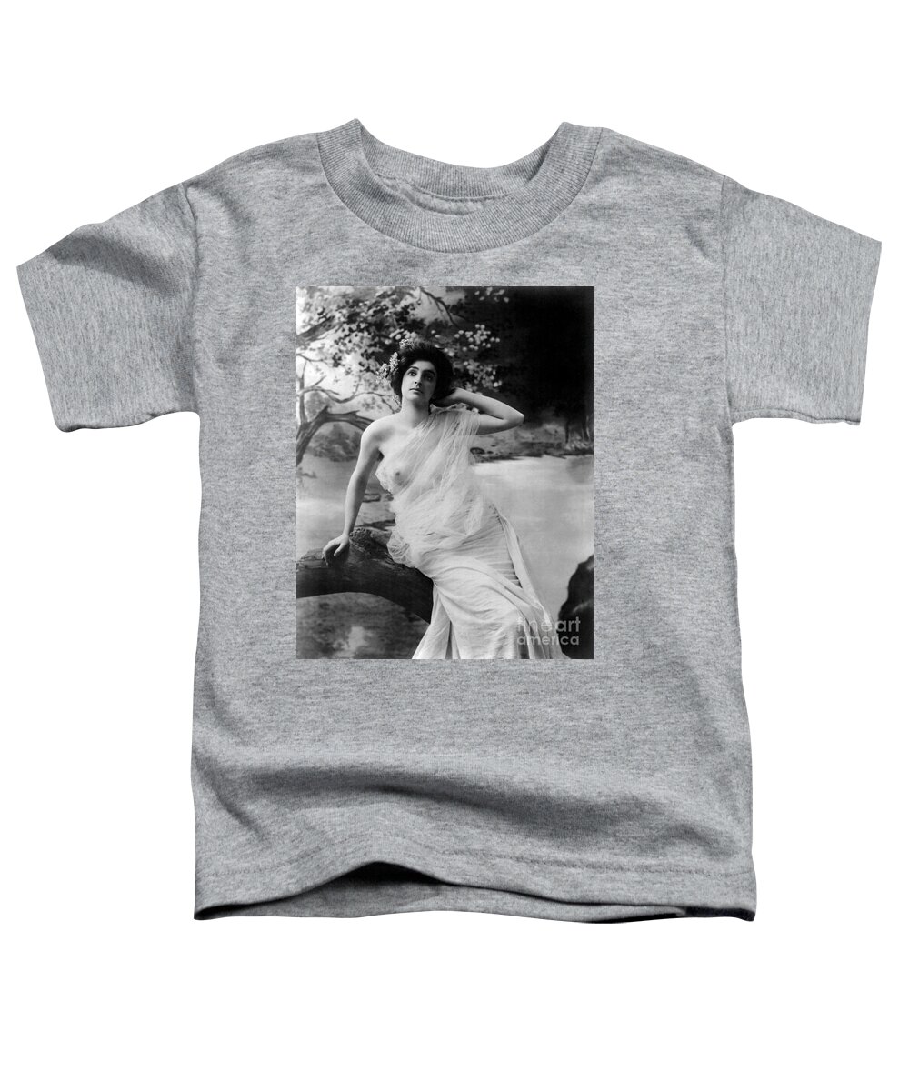 Erotica Toddler T-Shirt featuring the photograph Nude Model, 1903 by Science Source
