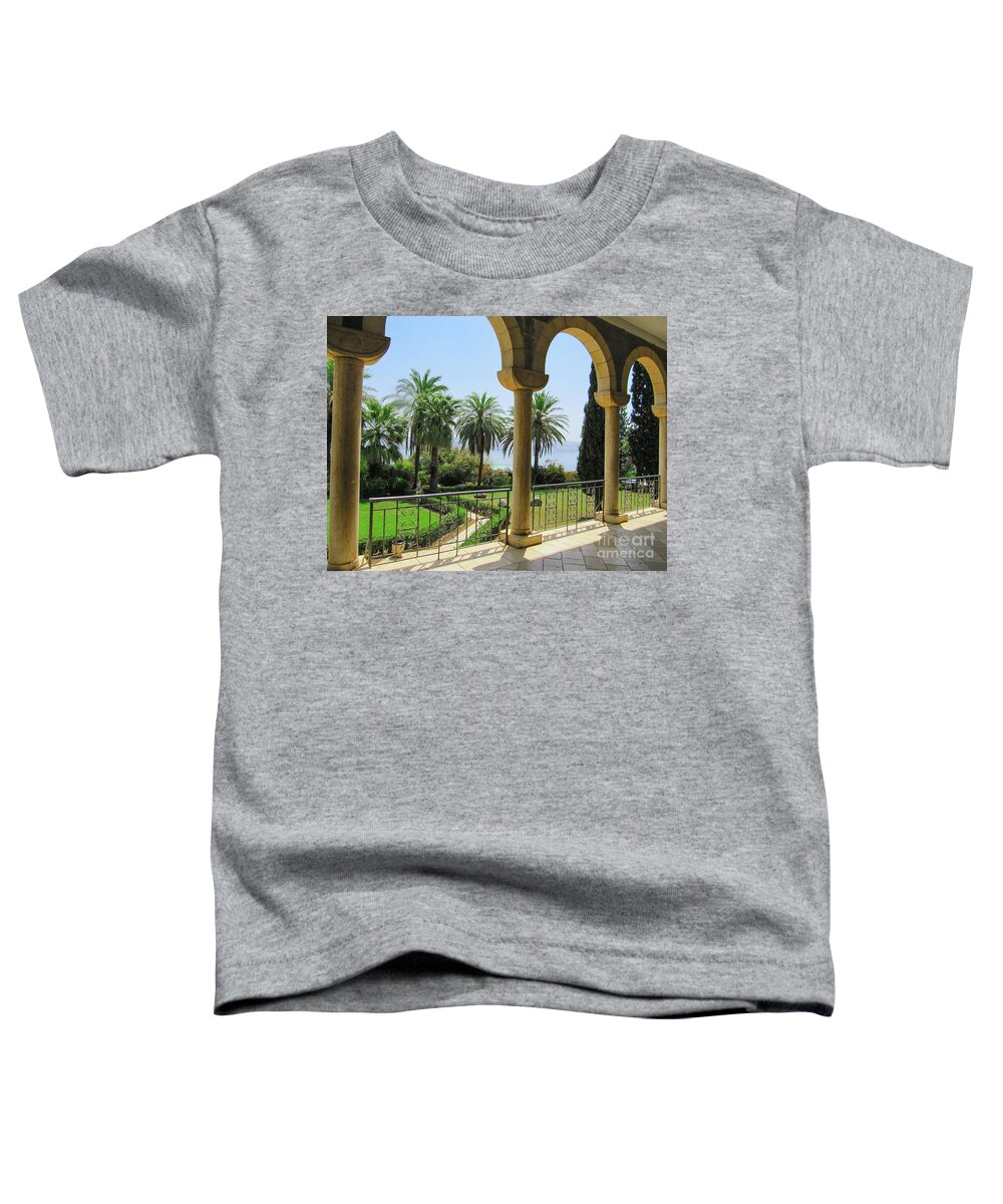 Places Toddler T-Shirt featuring the photograph Nun Retreat Beatitudes by Donna L Munro