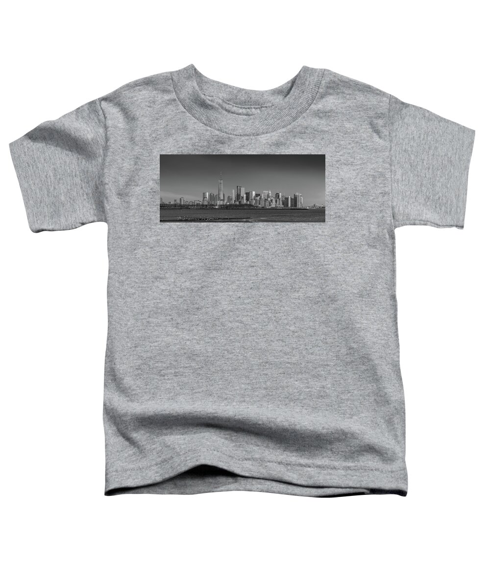Nyc Toddler T-Shirt featuring the photograph NYC Skyline by Daniel Carvalho