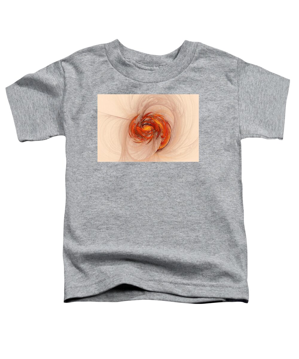 Obatala Toddler T-Shirt featuring the digital art Obatala by Doug Morgan