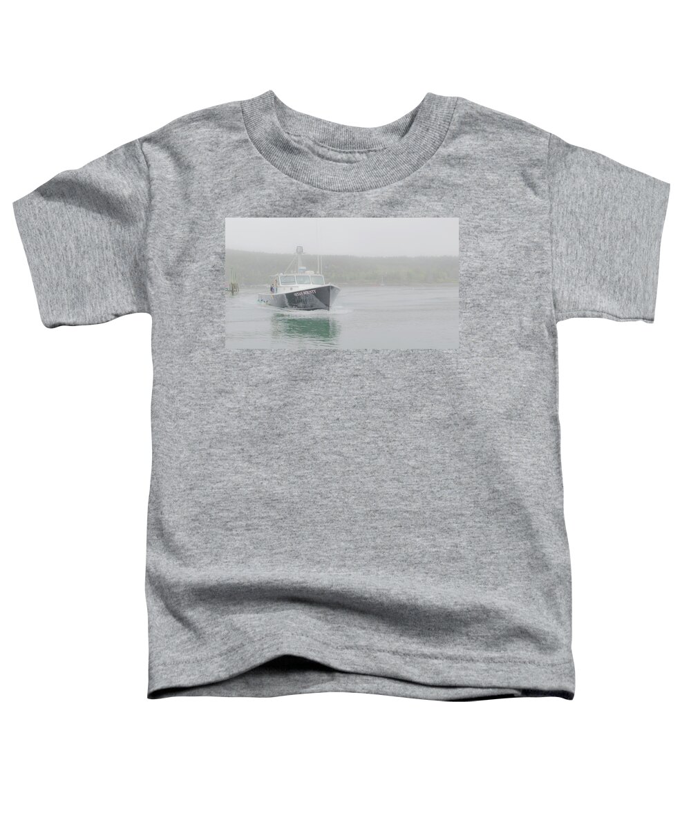 Maine Toddler T-Shirt featuring the photograph Ocean's Bounty by Holly Ross