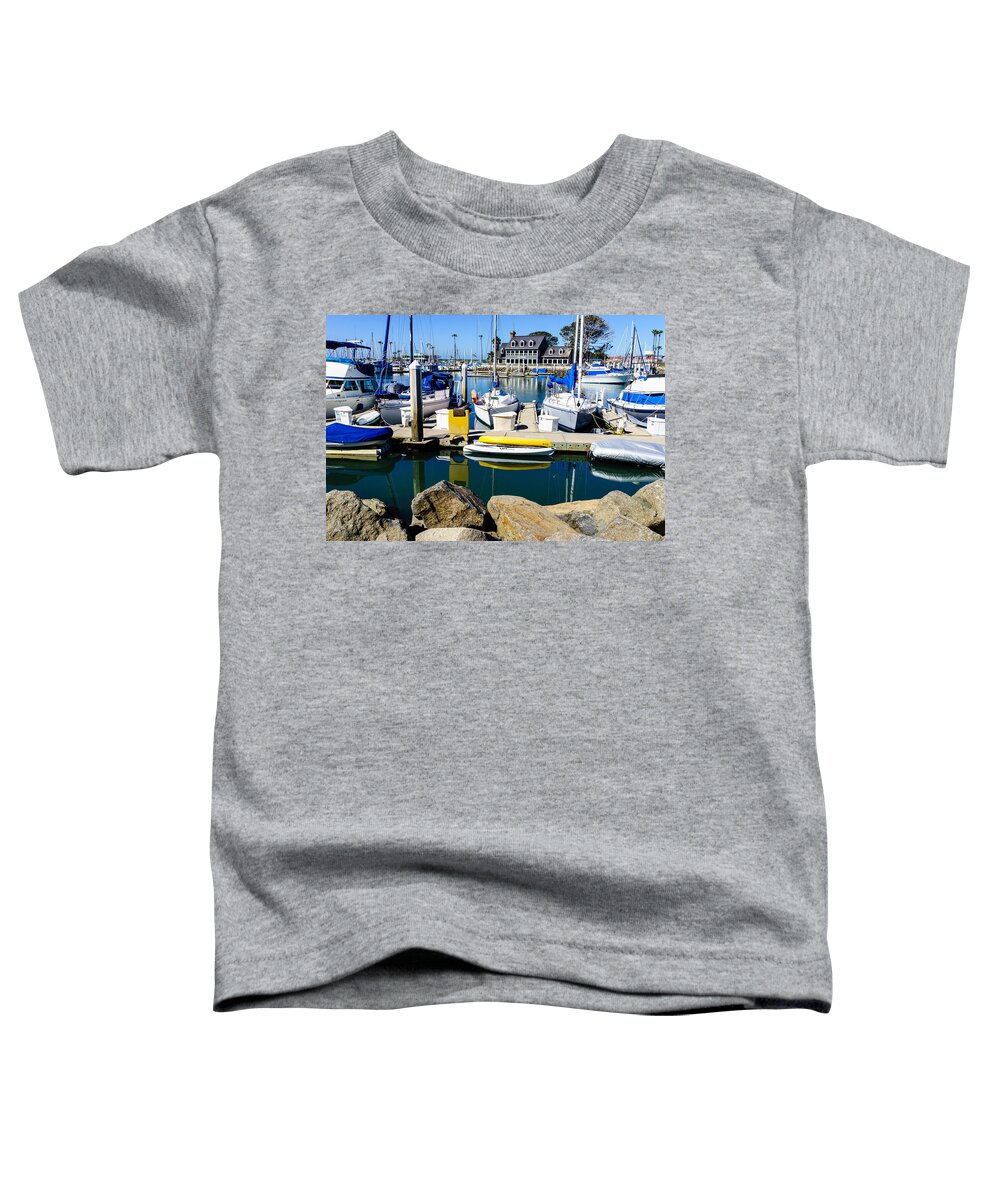 Oceanside Harbor Toddler T-Shirt featuring the photograph Oceanside Harbor 4 by Ben Graham