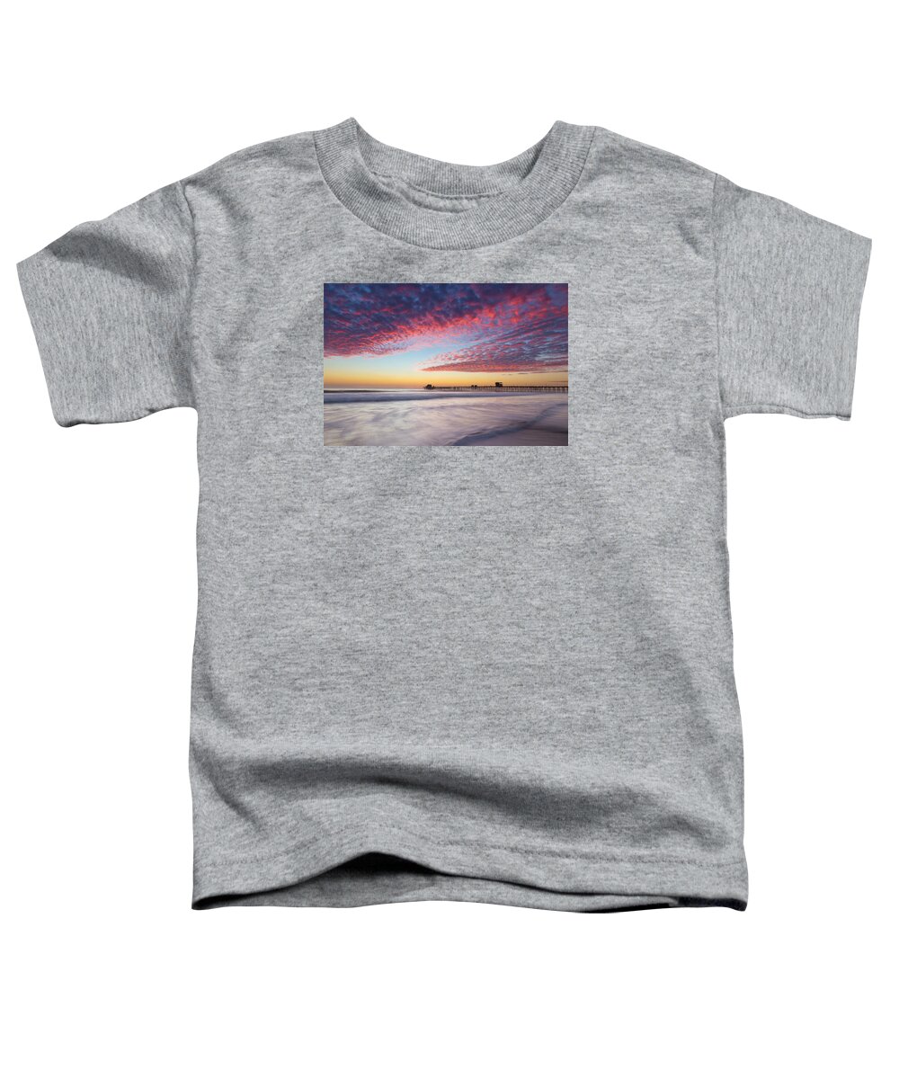 Beach Toddler T-Shirt featuring the photograph Of Milk Shakes and Cotton Candy by Peter Tellone