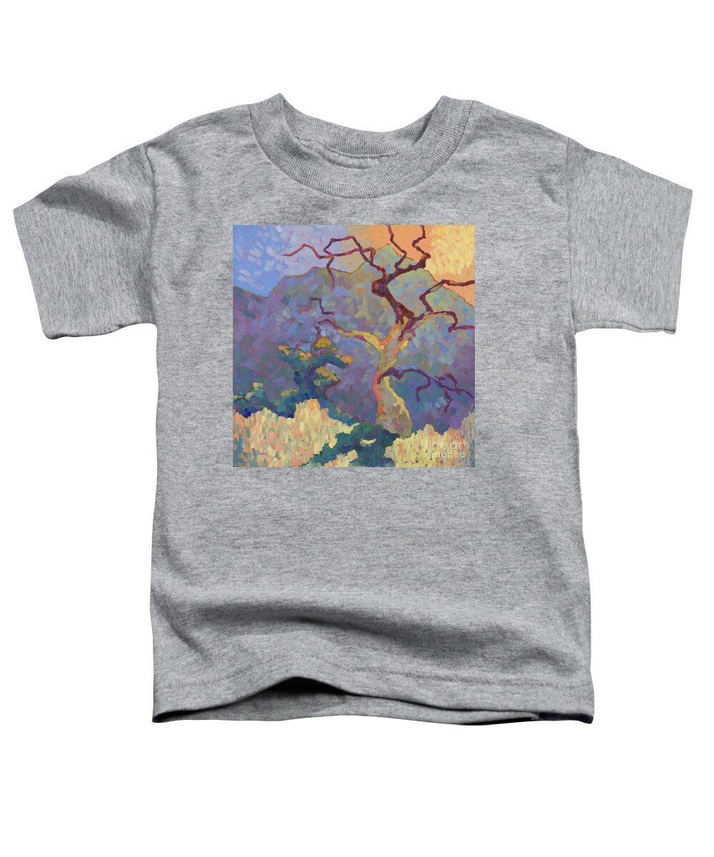 Landscape Toddler T-Shirt featuring the painting Old Bones by Srishti Wilhelm