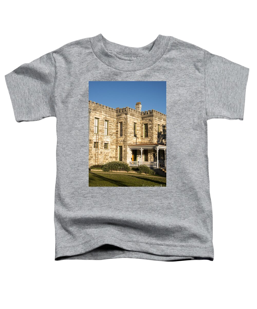Georgetown Toddler T-Shirt featuring the photograph Old County Jail by Bob Phillips