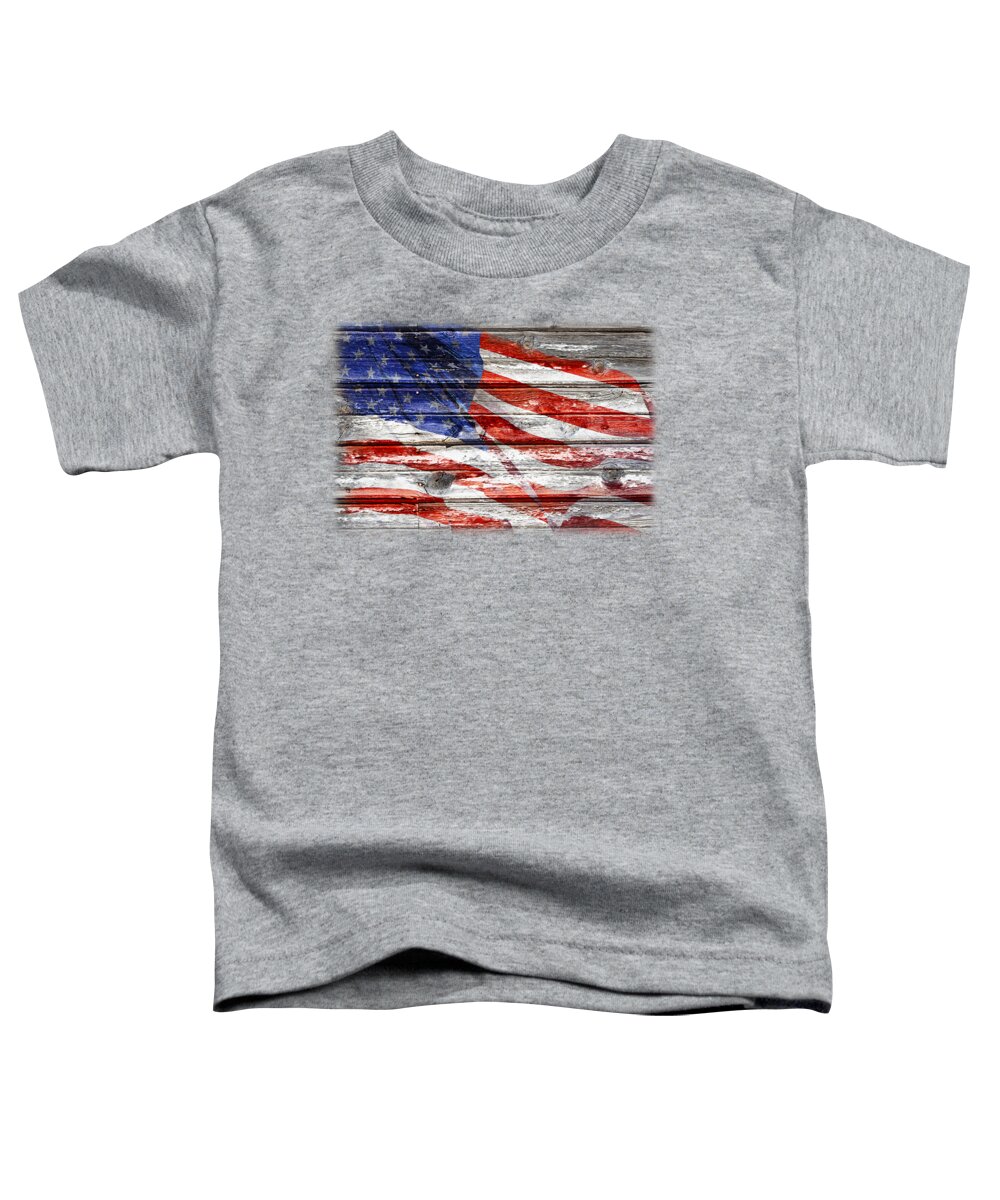 Flag Toddler T-Shirt featuring the photograph Old Glory by Phyllis Denton