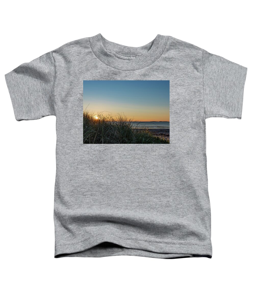 Sunrise Toddler T-Shirt featuring the photograph Old Orchard Sunrise by Holly Ross