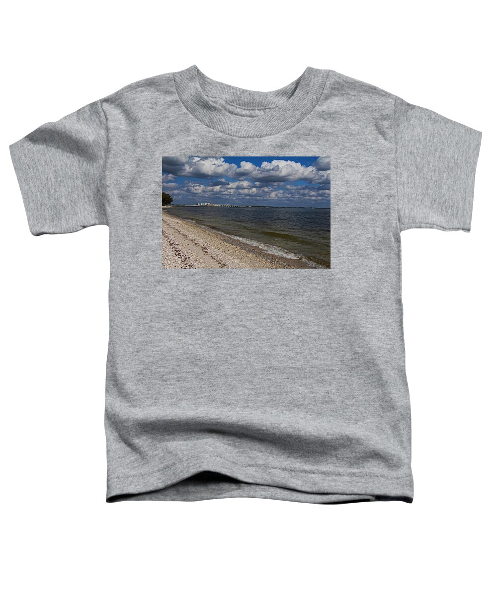 Sanibel Island Toddler T-Shirt featuring the photograph On the Causeway by Michiale Schneider