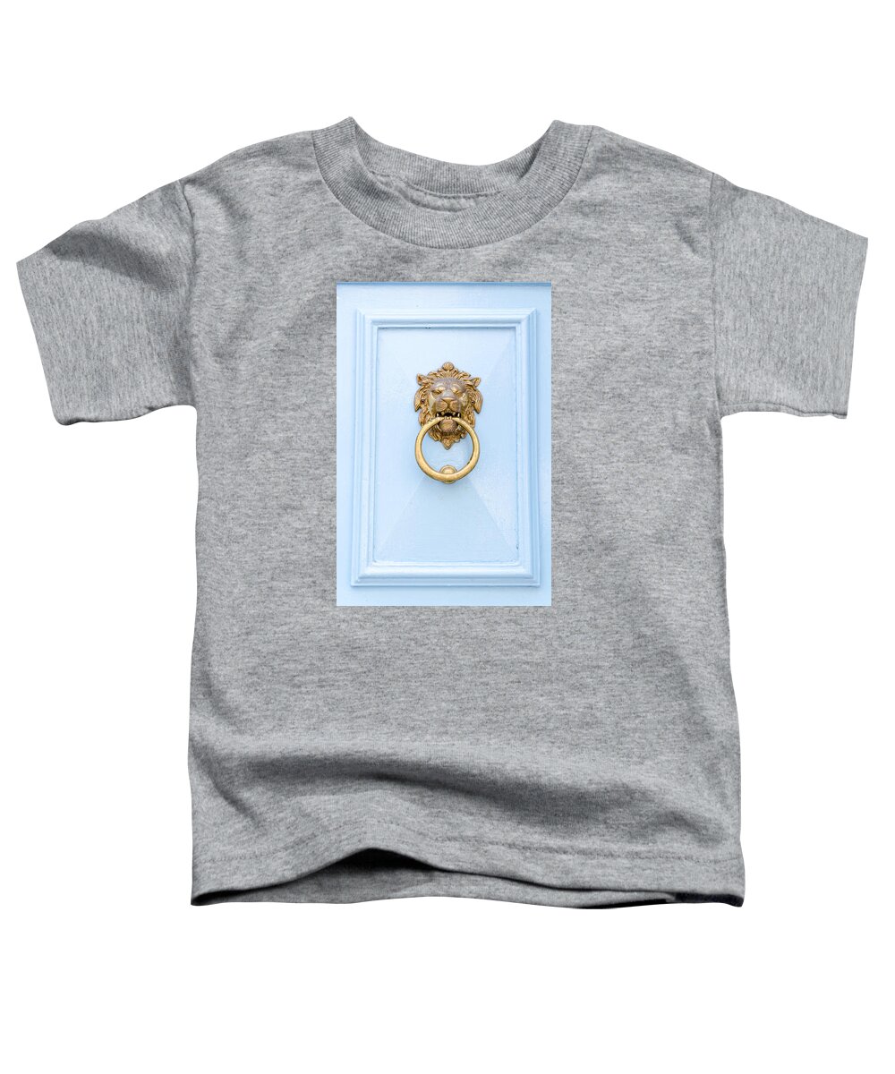 Ancient Toddler T-Shirt featuring the photograph Door Knobs of the world 23 by Sotiris Filippou
