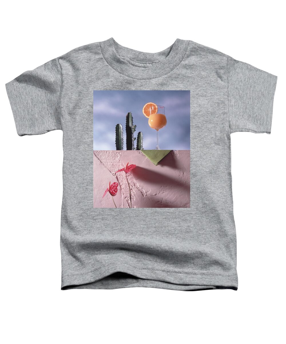 Photo Decor Toddler T-Shirt featuring the photograph Orange Juice by Steven Huszar