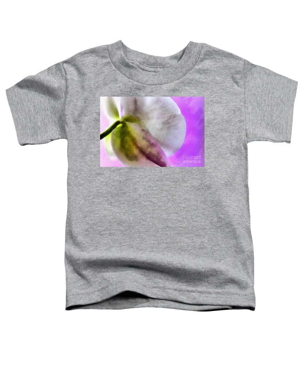 Orchid Toddler T-Shirt featuring the photograph Orchid Of Inspiration by Krissy Katsimbras