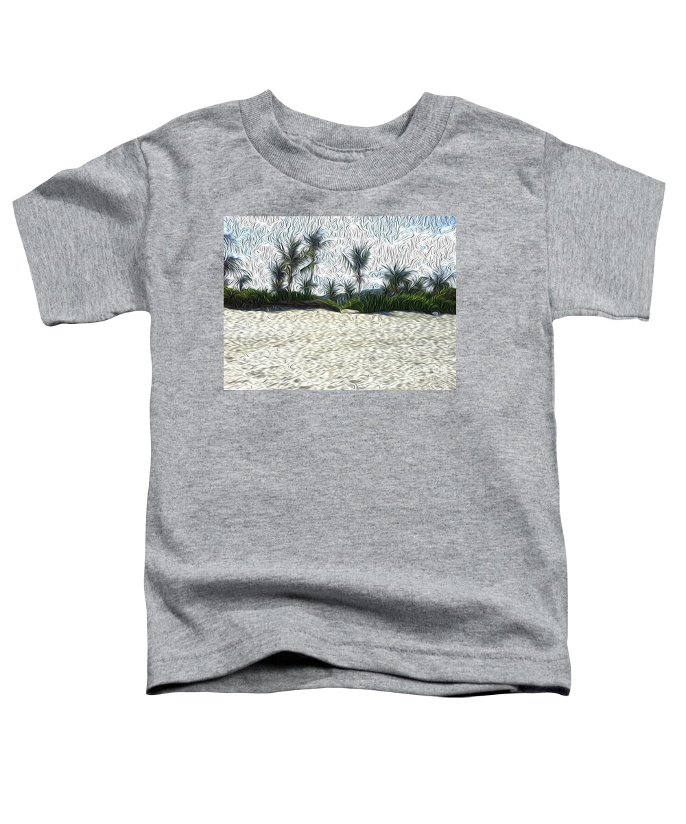 Orient Beach Toddler T-Shirt featuring the digital art Orient WebCam by Francelle Theriot