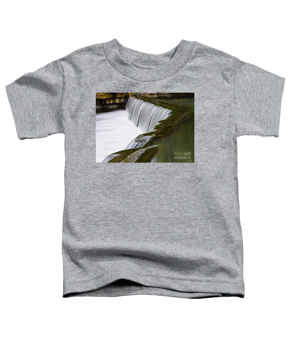 America Toddler T-Shirt featuring the photograph Over The Edge by Jennifer White