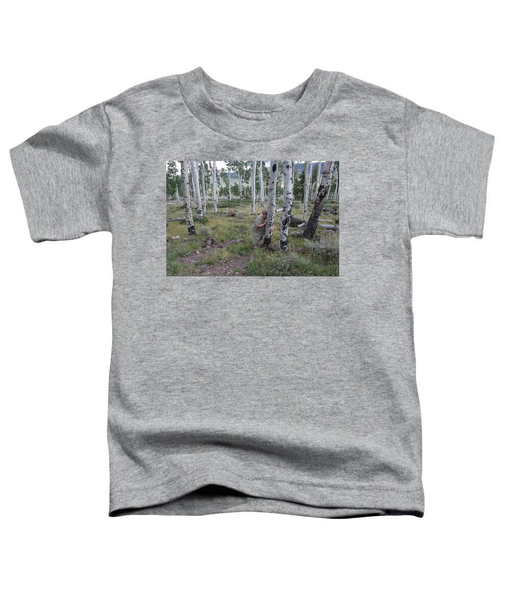  Toddler T-Shirt featuring the photograph Pando by Carl Wilkerson