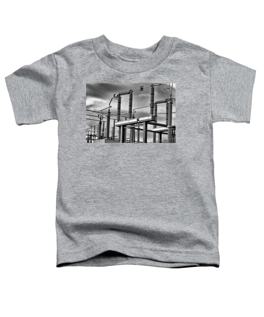 Industry Toddler T-Shirt featuring the photograph Part Of The Grid by Bob Orsillo