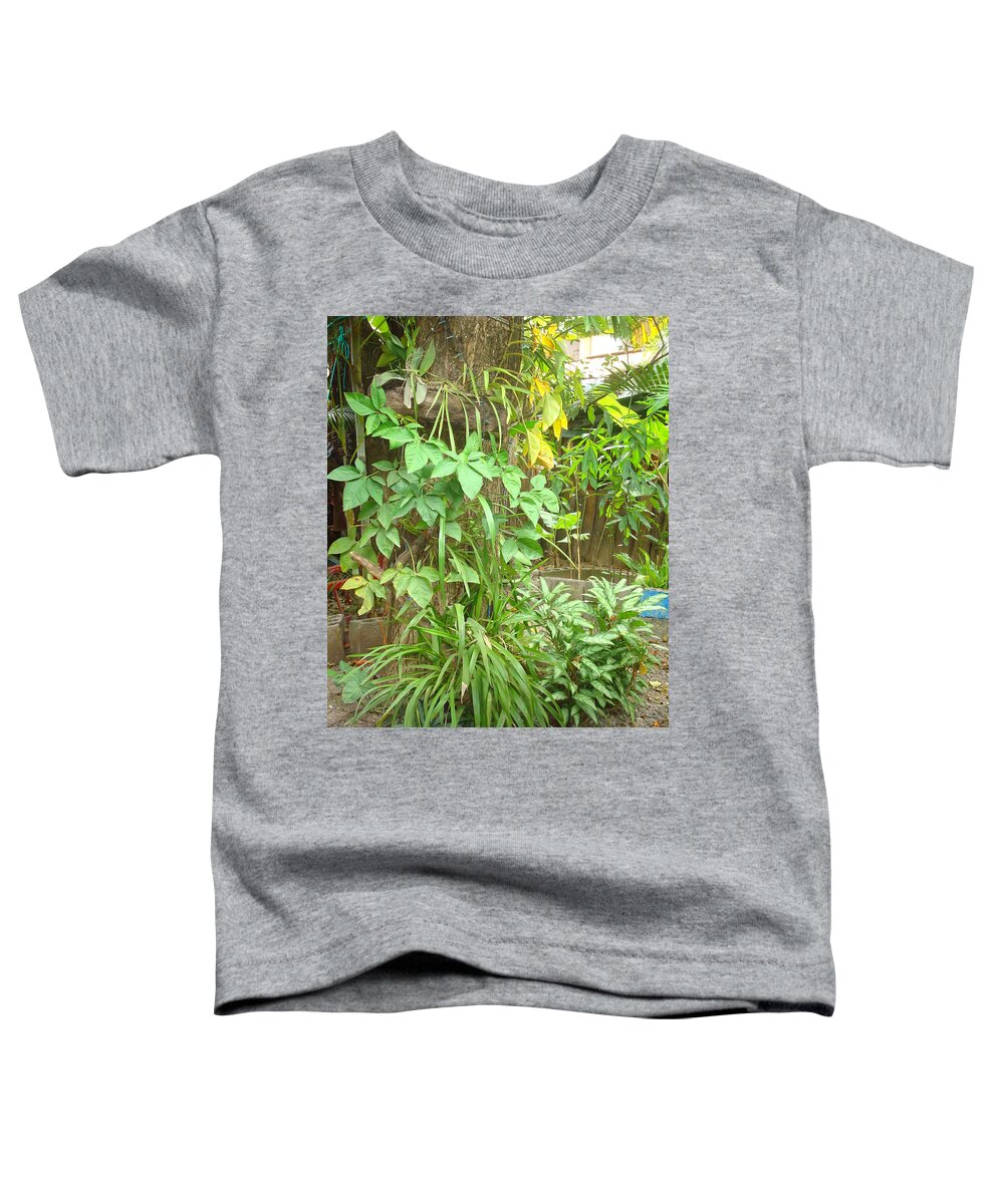 Digital Art Toddler T-Shirt featuring the photograph Patio 2 by Carlos Paredes Grogan